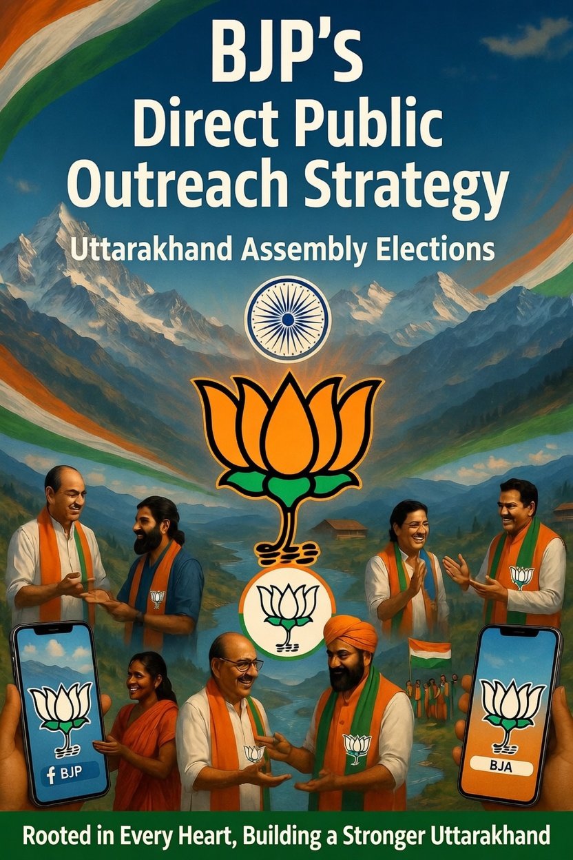 BJP’s Direct Public Outreach Strategy Ahead of Uttarakhand Assembly Elections