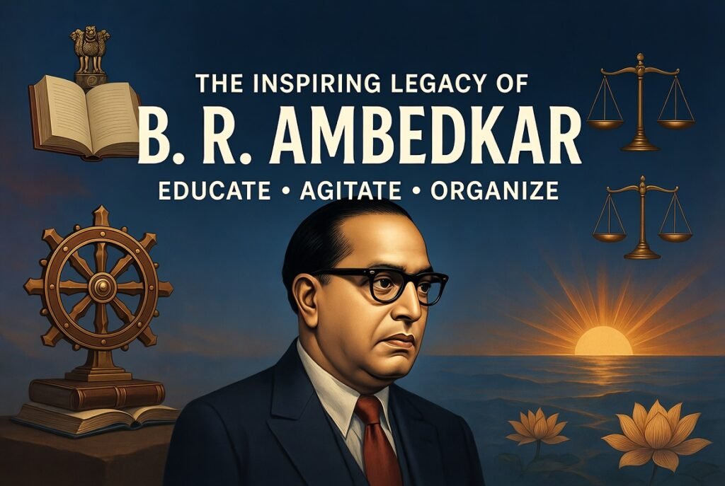 From “Educate, Agitate, Organize” to Mahaparinirvan Diwas: The Inspiring Legacy of B. R. Ambedkar