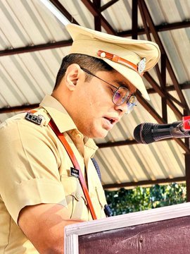 Dr. turns IPS Officer, Kunwar Bhushan Singh, leading railway policing in Siliguri