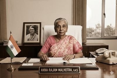 Independent India's first female IAS officer created history by defying stereotypes : Anna Rajam Malhotra