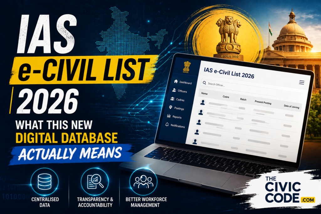 IAS e-Civil List 2026