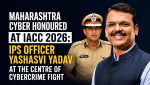 Maharashtra Cyber is honoured at IACC 2026 as IPS Yashasvi Yadav highlights efforts to fight cybercrime, online fraud and AI-driven threats.