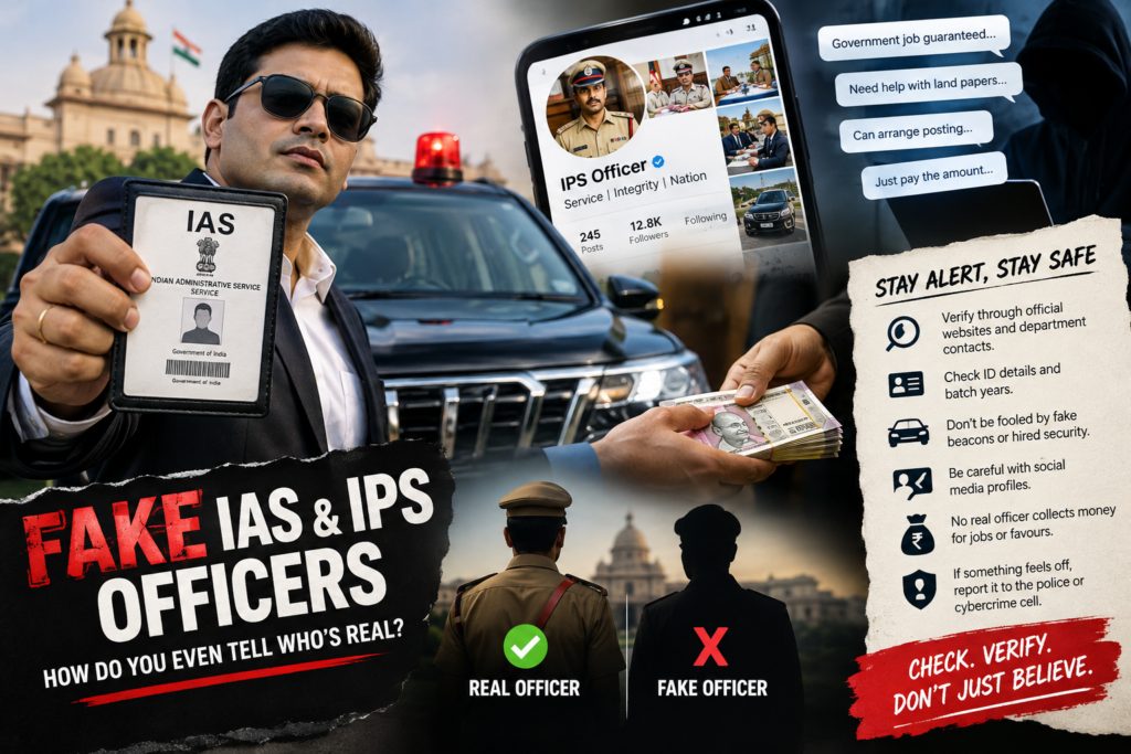 fake IAS and IPS officers
