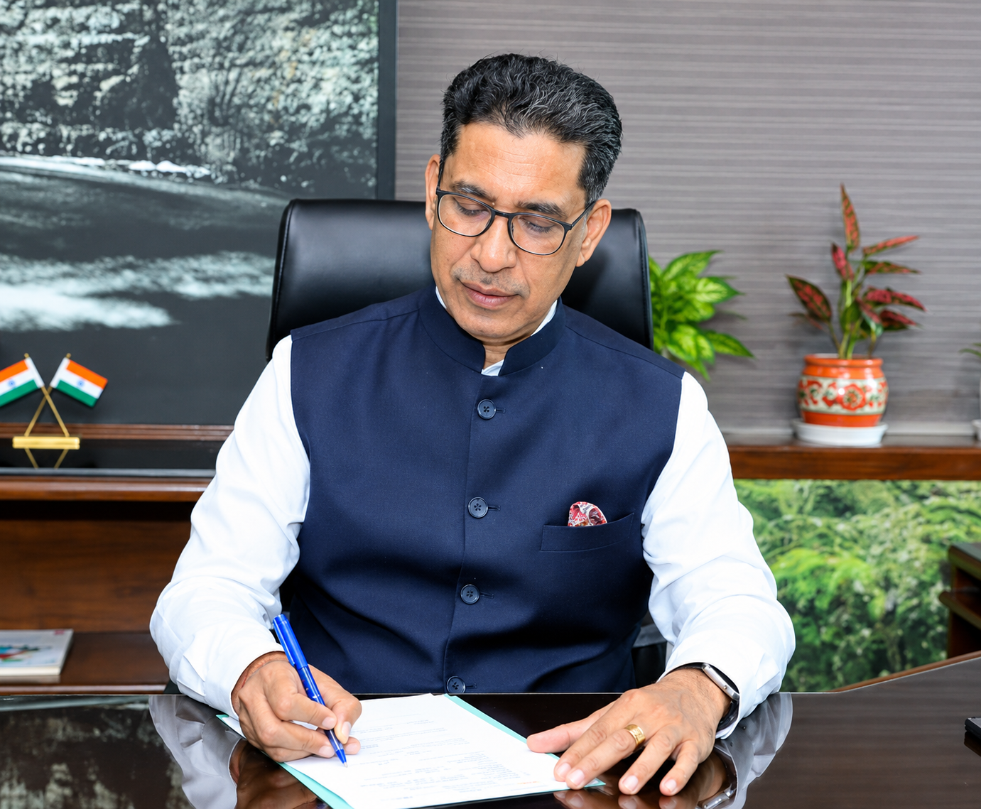 Narendra Bhooshan Environment Secretary